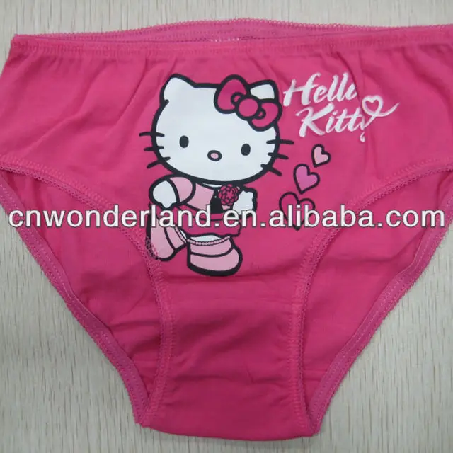 lovely hello kitty girls preteen undrwear