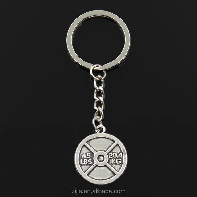 pendants diy men jewelry car key chain 30mm ring holder souvenir