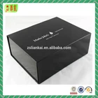 high quality magnetic closing silver stamping cardboard paper box