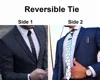 Acrylic Reversible Tie/necktie/neckwear Models plastic tie for Boys/ father's day gift or wedding Factory Customized Wholesale