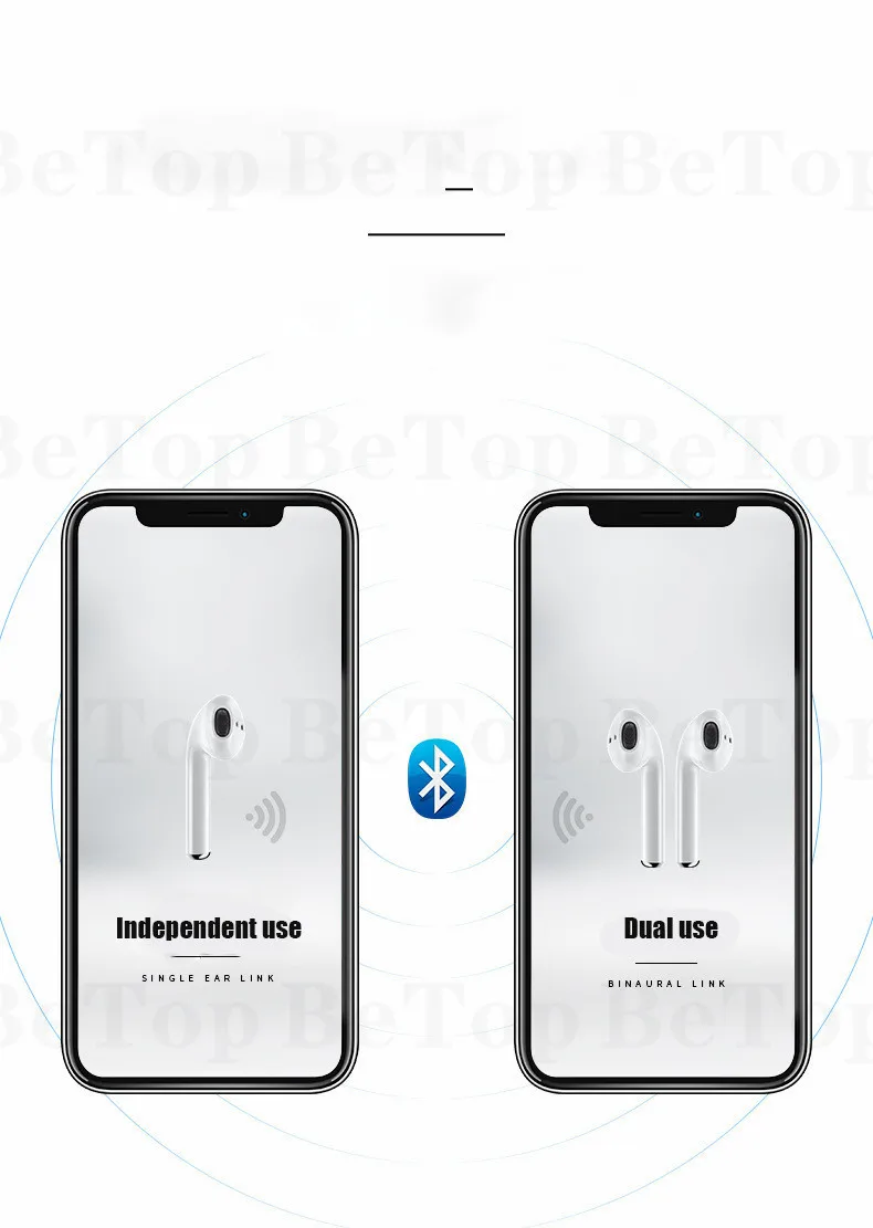 Made In China Bluetooth Touch Sensitive Wireless Earphone Mini Invisible Bluetooth Earbuds Handsfree Headphones V8 I88 Tws - ANKUX.COM