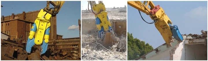 For scrap metal used hydraulic shears for sale