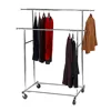 Utility customized metal garment shirt hanging display stand