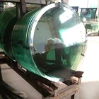 Glass Round Glass Round Dinning Table Tops Bevel Edge Safety Clear In 10mm 8mm Tempered Glass