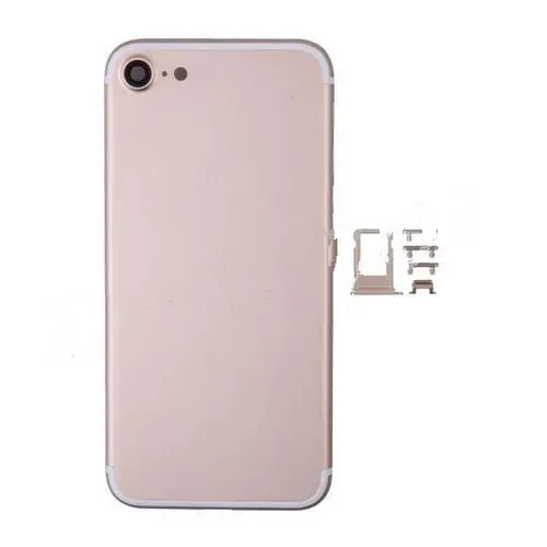 Rose gold black sliver gold Battery Door Back Cover for Iphone7 with Camera Lens, Power, Silence and Volume Buttons
Rose gold black sliver gold Battery Door Back Cover for Iphone7 with Camera Lens, Power, Silence and Volume Buttons