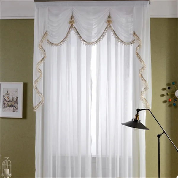White Gauze Shade Sitting Room Bedroom Window Curtain Sheer Buy Cheap Window Curtains Curtain Sheer Bedroom Window Fabric Curtain Product On