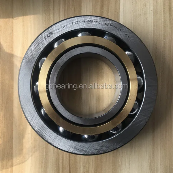 7326-b-mp brass cage angular contact ball bearing