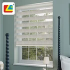 High Quality Zebra Curtain Double Color Combi Blind White Elegant Sun Shade Living Room Zebra Curtain