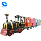 Hot sale amusement park equipment electric used trackless train
