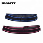 Workout Hip Practice Custom Logo Spandex Fabric Resistance Loop Bands