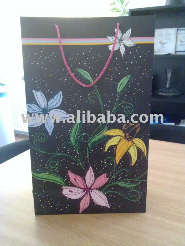 very good quality handmade gift or shopping paper bags