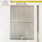 Heavy duty stainless steel steel BBQ rectangle mesh grill cooking grates