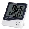 HTC-1 Digital LCD Electronic Thermometer Humidity Meter Hygrometer Weather Station Indoor With Alarm Clock
