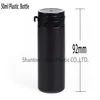Plastic cylinder pill/tablet bottles wholesale in China easy clock lid 50cc bottle