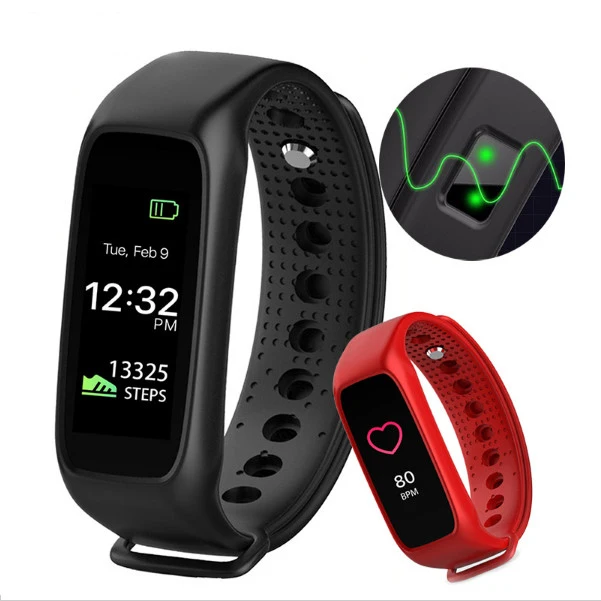 L30T Women Men Smart Bracelet Heart Rate Monitor Sleep fitness Tracker Digital wristband