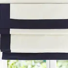 Blackout PVC /Lien/Polyester Roman Shades Blinds