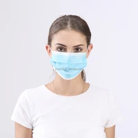 

3 ply surgical non woven disposable face mask with high quality