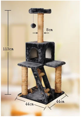 Large Cat Climbing Frame Cat Claw Platform Cat Tree Toy