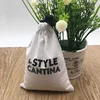 Cotton Drawstring Jewelry Pouch