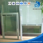 2017 high quality insulated glass blinds in double glass