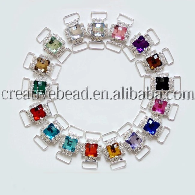 Colour Crystal With Rhinestone Bikini Buckle/Connector For Swimwear, Random color
Colour Crystal With Rhinestone Bikini Buckle/Connector For Swimwear, Random color