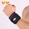 Custom gym use wrist support embroidered wristbands