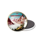 Supply Advertising Product Wholesale Oem Latest Designs Crystal Grass Bag Hook Hot Sale Epoxy Fridge Rwanda Magnet