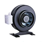 4" new style metal silent reversible flexible duct pipe fan