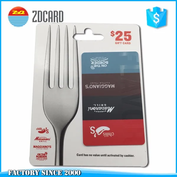 pvc barcode email egift cards deals with holder backer
