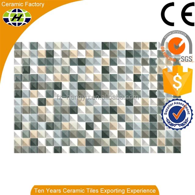 30x45cm cheap price mosic look ink jet glazed ceramic tiles