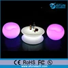 rgb color glowing outdoor bar furniture rechargeable led bar table and stool