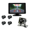 Cheap price waterproof rearview backup TFT video parking sensor system with camara