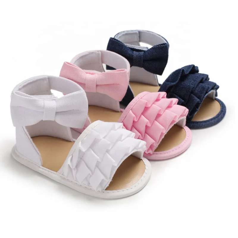 Infant Shoes Toddler Shoes Pleated Cute Bow Tie Canvas Summer Soft Sole Anti-slipping Beach Casual Sport Shoes Princess Sandals
Infant Shoes Toddler Shoes Pleated Cute Bow Tie Canvas Summer Soft Sole Anti-slipping Beach Casual Sport Shoes Princess Sandals