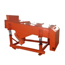 Large capacity powder lime linear vibrating screen sieve