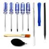 10 in 1 Repair Tools Screwdrivers Set Kit Precision Disassembling Tool for PSP,XBOX,PS1,PS2,PS3,PS4,New 3DS XL,Smartphones,Tab