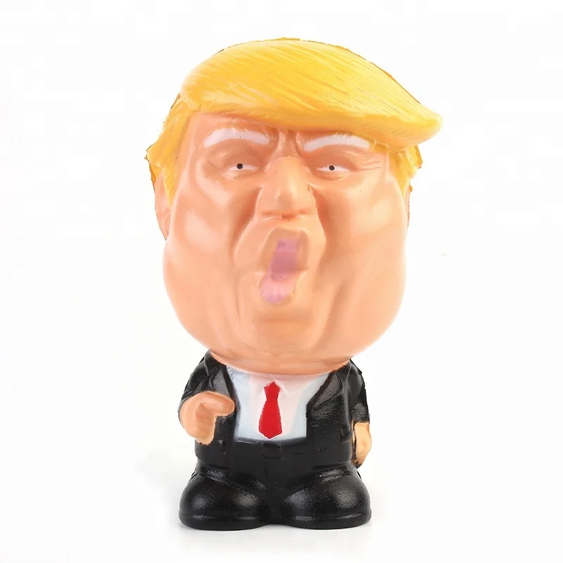 Новый Squeeze Трамп медленный рост стресс Reflief Squishy игрушка