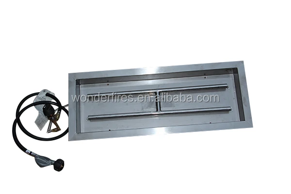 Garten Natürliche Outdoor Heizung Glas Propan Gas Feuerstelle Mit