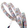 dmx 512 ic built in Trade assurance programmable DC12V SMD 5050 rgb full color dmx led strip