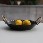 Europe Style Ceramic Soup Plate, Food Plate With Two Handles