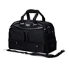 Large Capacity Black Waterproof 420D Nylon Two Layers Compartment Golf Travel Duffle Boston Bag