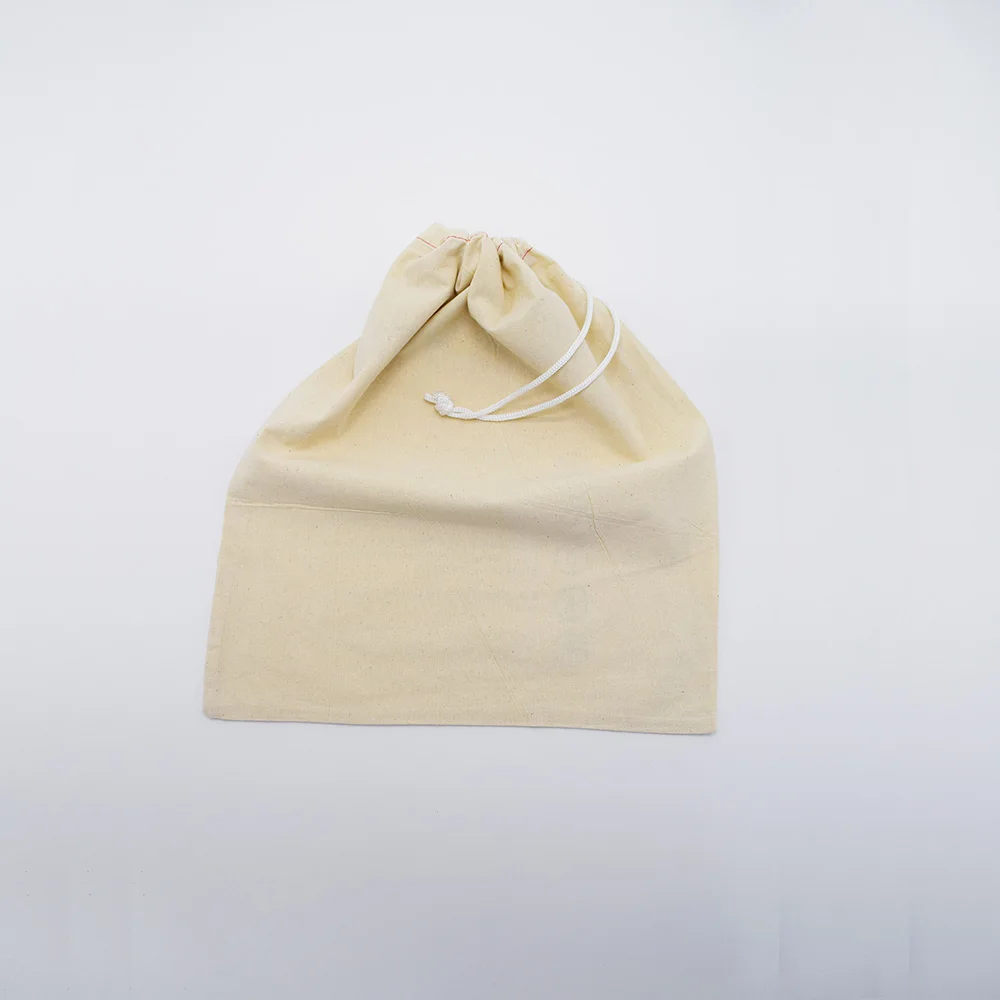 promotional gift custom cotton drawstring bag