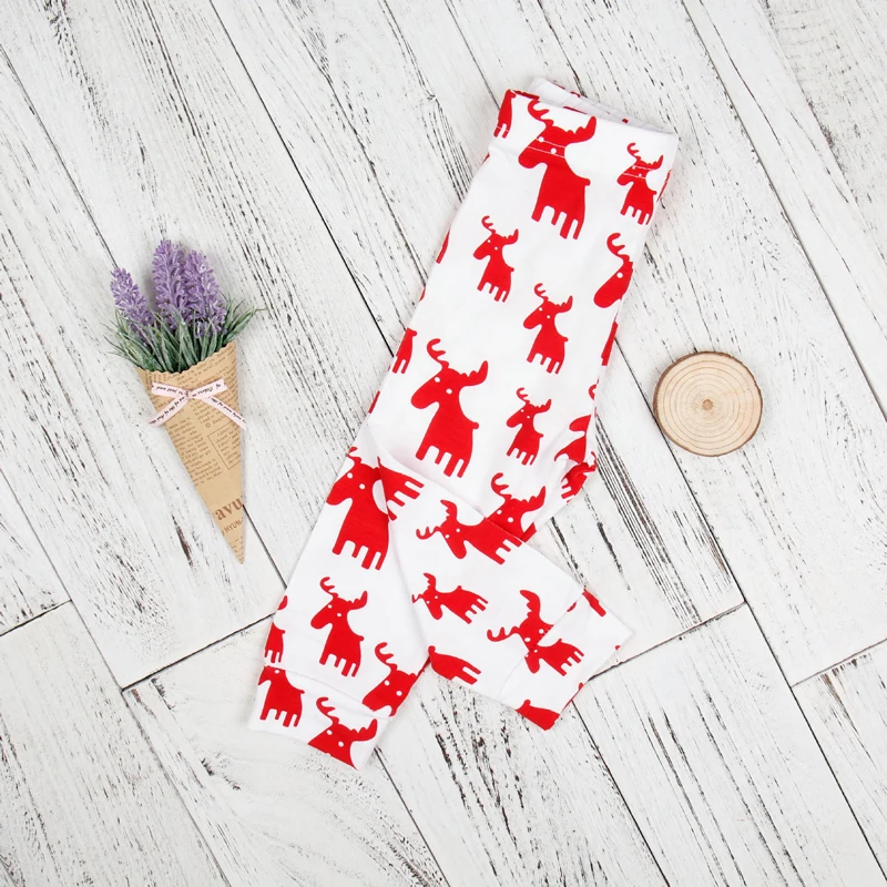 Newborn Baby Boys Clothes Set 2Pcs Christmas Striped T-shirt Top +Deer Pants Autumn Long Sleeve Outfits Girls Clothing Suits (8)