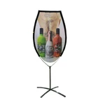 3D Display Burgundy Banner Wine Cup Copa Frame trade show equipment