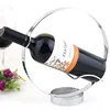 Wine Shop Table Top Stainless Steel Single Bottle round wine rack