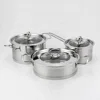 Mail Order 6Pcs Stainless Steel Cookware Set Cooking Pot/ Double Bottom Cooking Pot Set with Handle