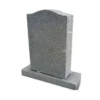Cheap Upright Headstone Grey Granite G603 Grave Monuments
