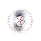 Aluminums Heat Sink Extruded Lighting Fixture LED CXB 3590 with Heatsink