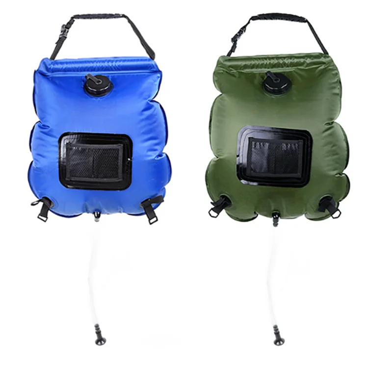 Portable Outdoor Summer 5 Gallons/20L Travel Solar Shower Camping Bag for Travel, Blue;army green
Portable Outdoor Summer 5 Gallons/20L Travel Solar Shower Camping Bag for Travel, Blue;army green