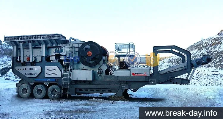 Mobile Primary Jaw Crusher