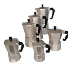 Stovetop Coffee Maker, Aluminum Italian Moka Pot (3 Cups,6 Cups)